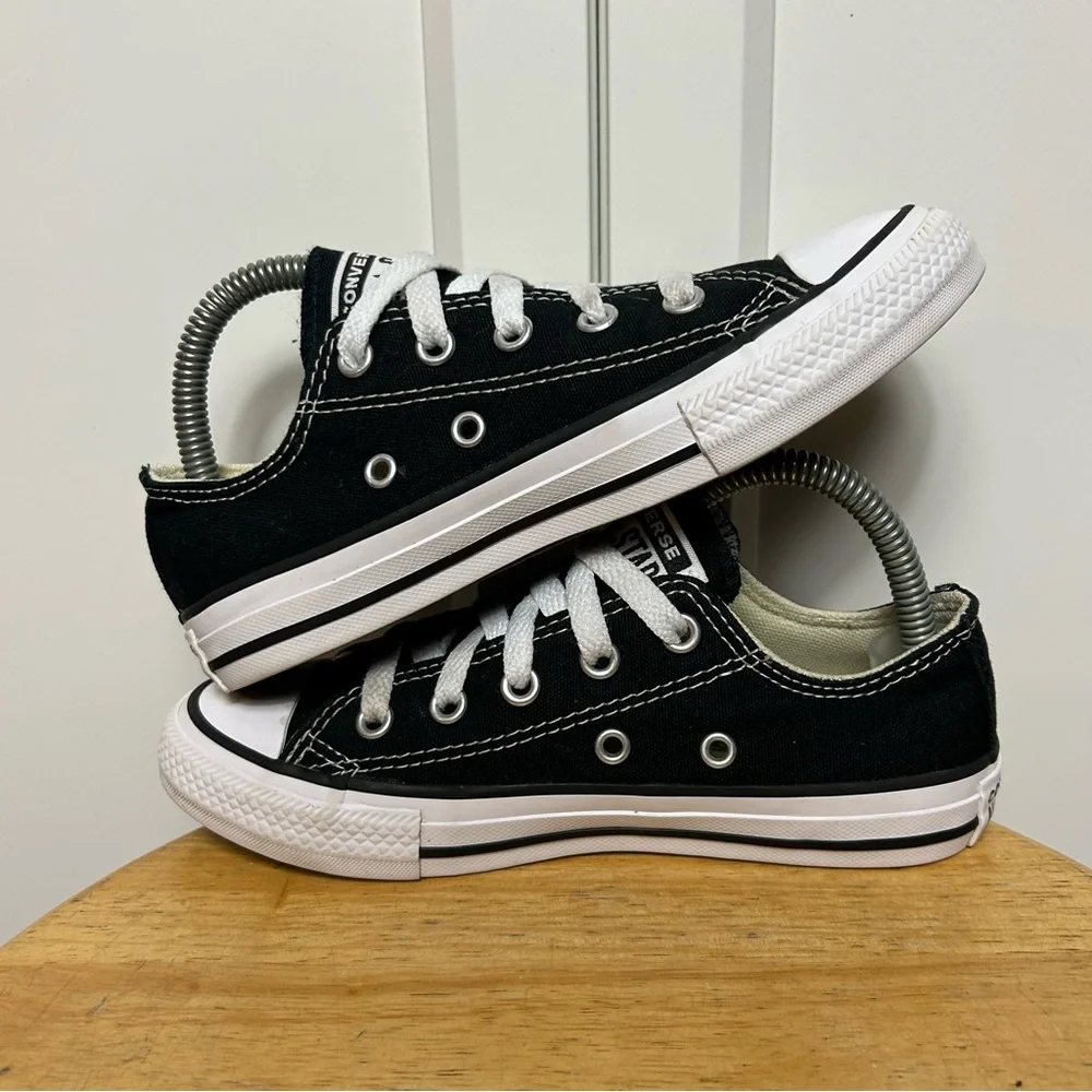Converse ctas low black